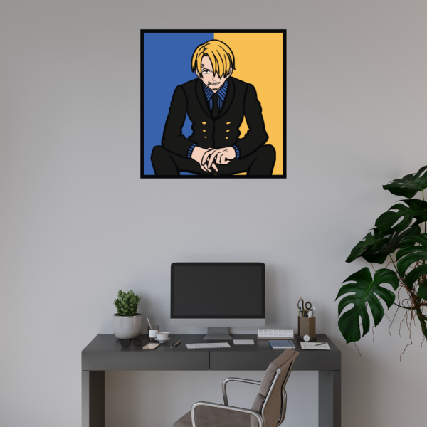 Sanji Layered Design Files for Laser Cutting - Image 2
