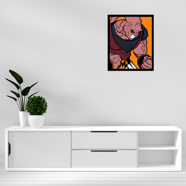 Majin Buu Layered Design Dragon Ball Files for Laser Cutting - Image 5