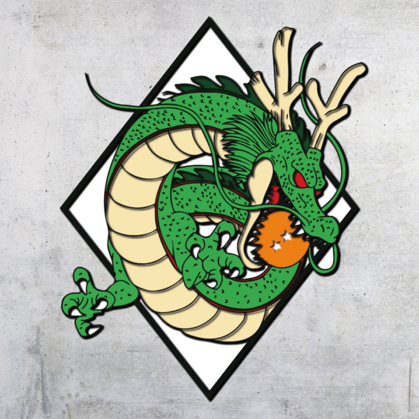 Shenron Dragon Layered Design SVG Cutting Files Dragon Ball - Image 4