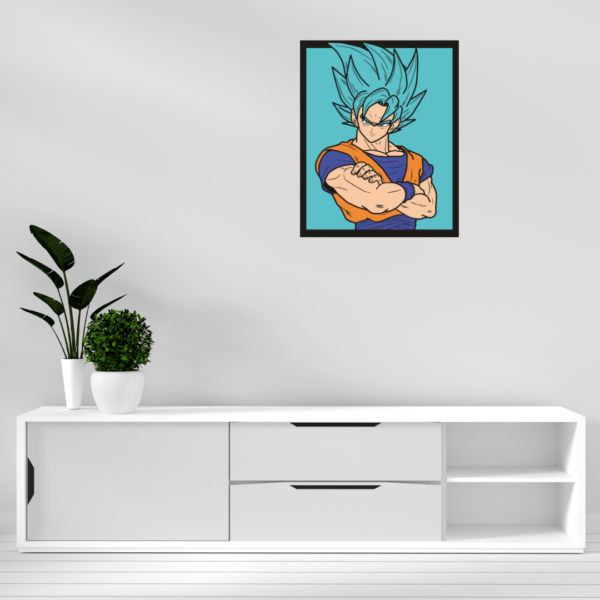 Goku Multilayer Design for Laser Cutting - Image 6