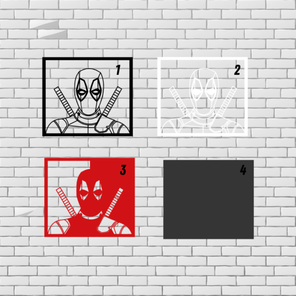 Deadpool Multilayer Design Files for Cutting - Image 4