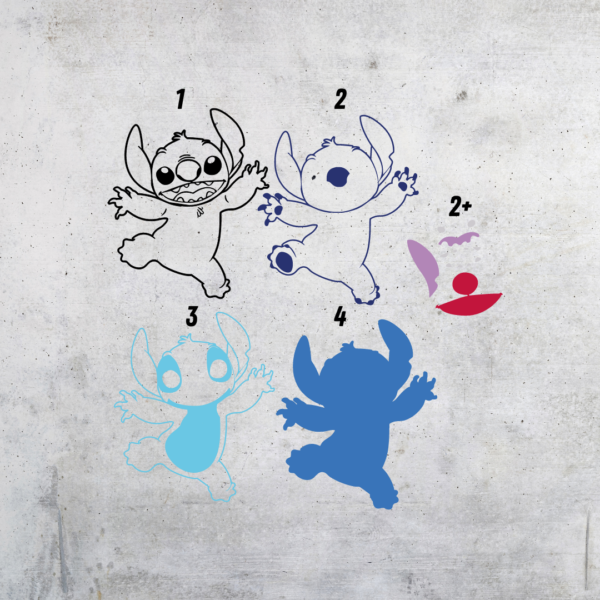 Stitch Layered Design Files for Crafting - Image 2