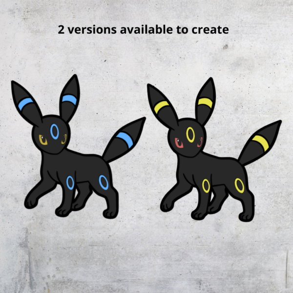 Umbreon Layered Design Files for Cutting - Image 2