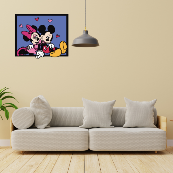 Mickey Minnie Mouse Multilayer Design Files for Cutting - Image 4