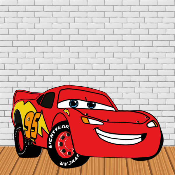 Lightning McQueen Multilayer Design Files for Cutting - Image 5