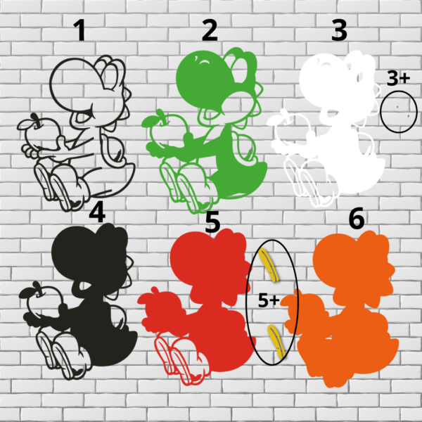 Yoshi Multilayer Design for Cutting - Image 3