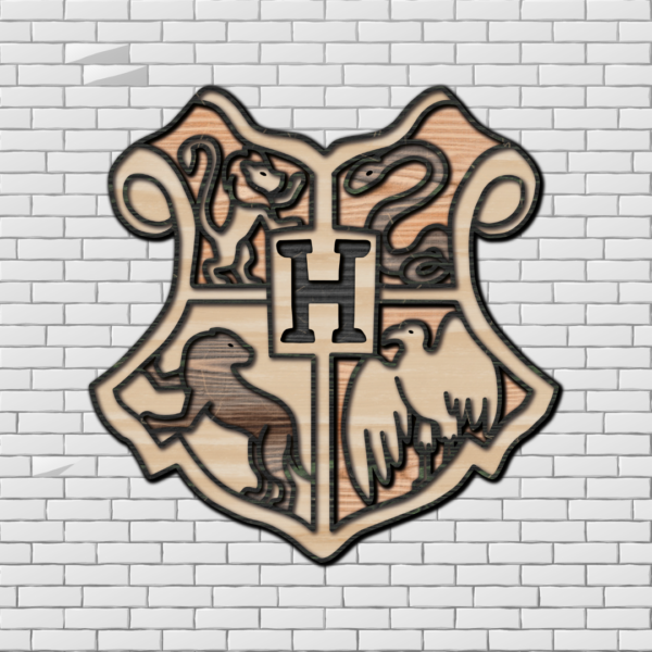 Harry Potter Layered Design File for Cutting - Image 3