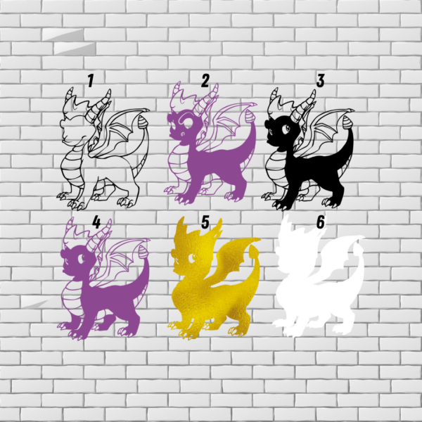 Spyro Layered Design for Laser Cutting - Image 3