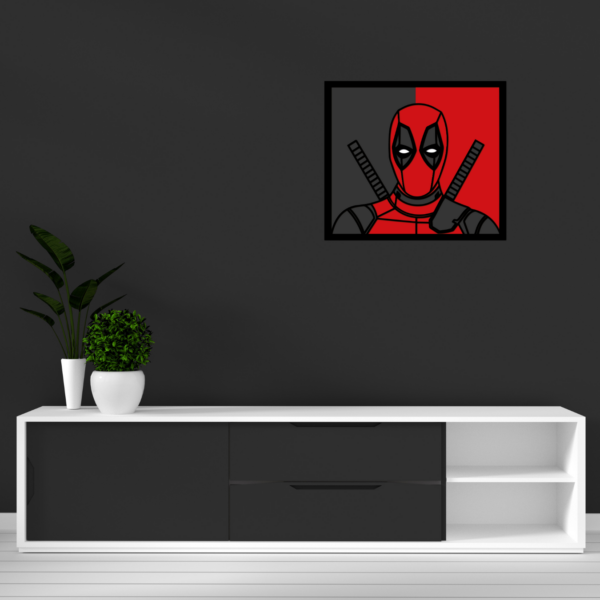 Deadpool Multilayer Design Files for Cutting - Image 3