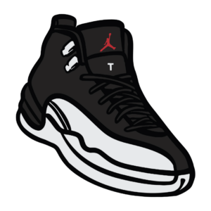 Air Jordan 12 v2 – Layered Design for cutting wood and paper