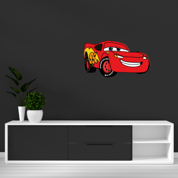 Lightning McQueen Multilayer Design Files for Cutting - Image 3