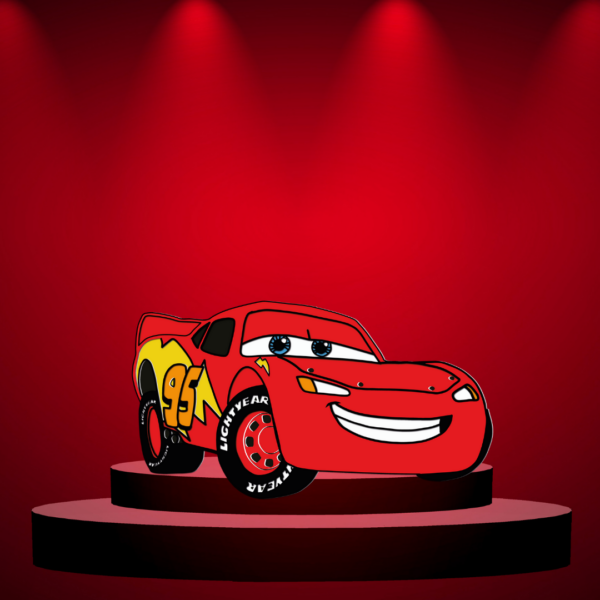 Lightning McQueen Multilayer Design Files for Cutting - Image 2