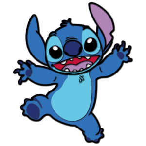 Stitch layered design Disney cutting template blue alien character files