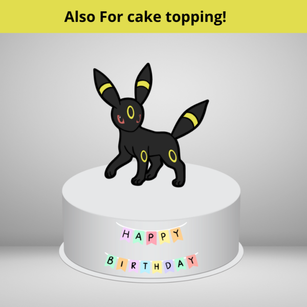 Umbreon Layered Design Files for Cutting - Image 6