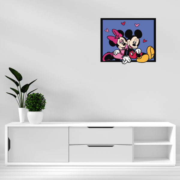 Mickey Minnie Mouse Multilayer Design Files for Cutting - Image 3
