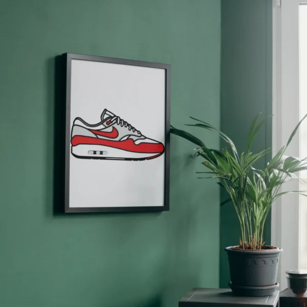 Sneaker Air Max 1 Layered Design for Cutting - Image 6