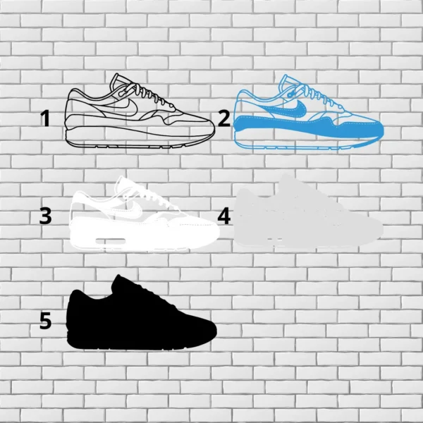 Sneaker Air Max 1 Layered Design for Cutting - Image 4