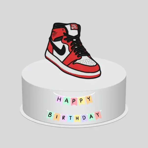 Air Jordan 1 Chicago Layered Design for Wood Cutting - Image 6