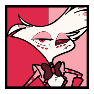 Angel Dust Hazbin Hotel SVG multilayer design cutting files wood paper cake topper