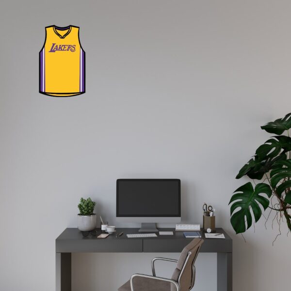 Lakers Jersey SVG Cutting Files Multilayer Design - Image 3